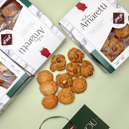 ALMOND & HAZELNUT SOFT AMARETTI COOKIES