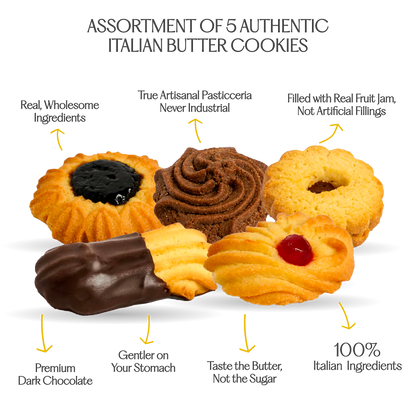 ASSORTED BUTTER COOKIES - ITALIAN PASTICCERIA