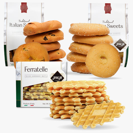 FERRATELLE + CIAMBELLINE AL VINO BIANCO & ALL-UVETTA