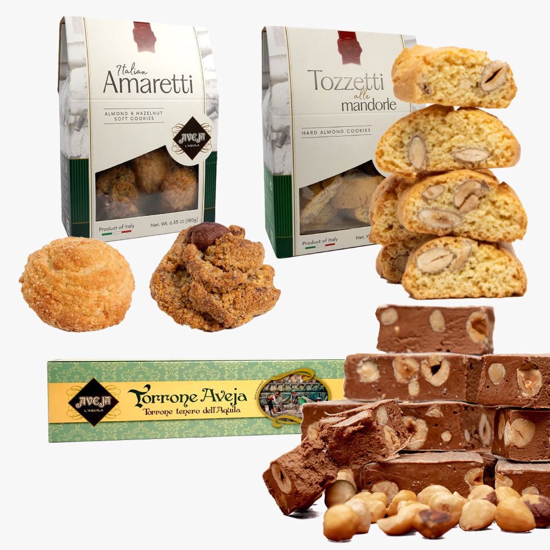 SOFT NOUGAT + DUO AMARETTI + TOZZETTI