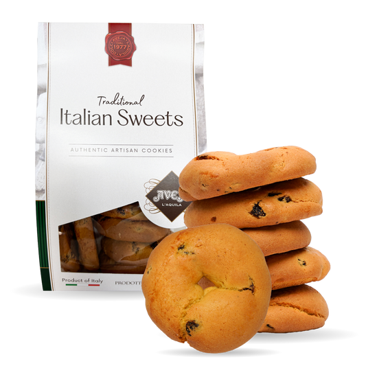 CIAMBELLINE ALL-UVETTA RUSTIC ITALIAN RAISIN COOKIES