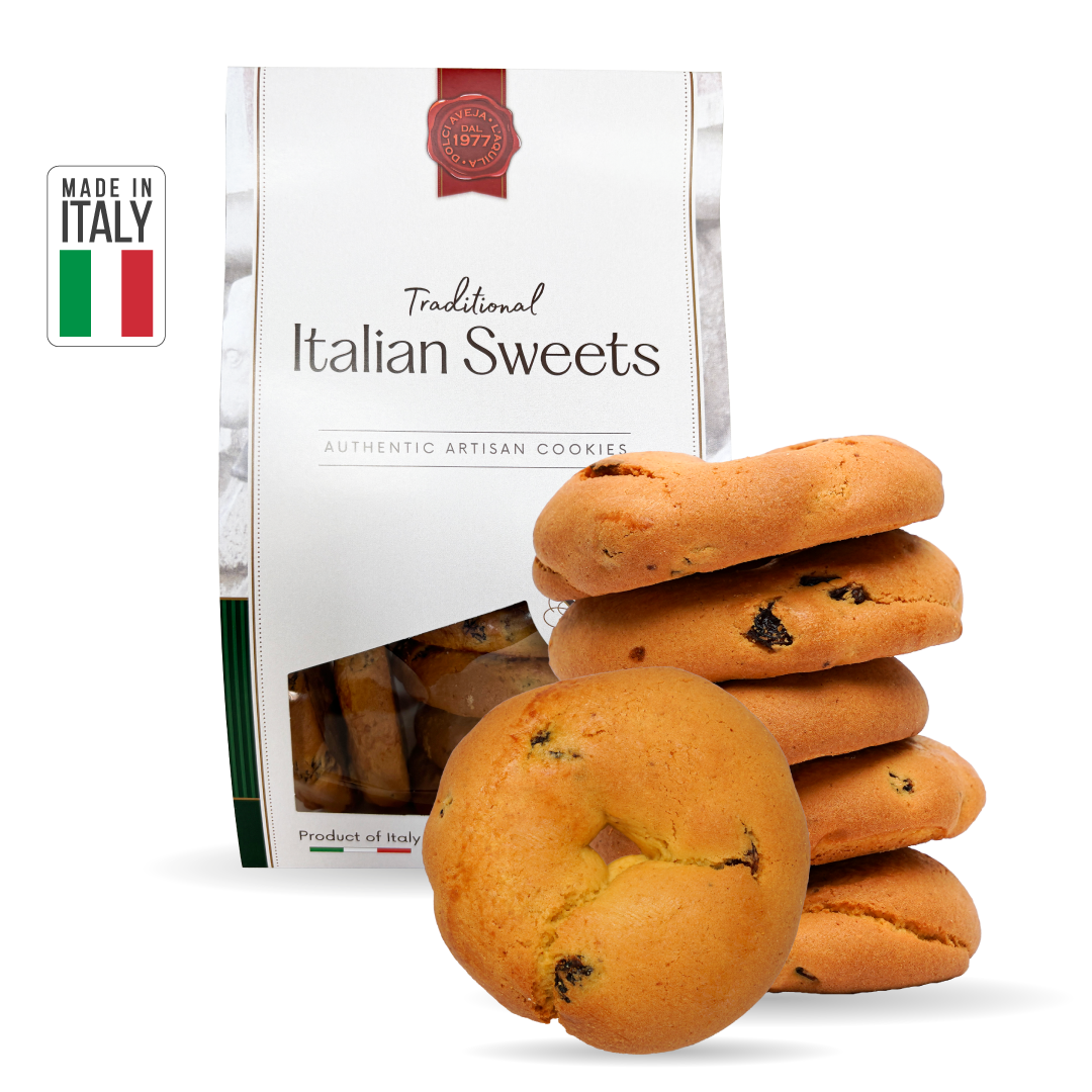 CIAMBELLINE ALL-UVETTA RUSTIC ITALIAN RAISIN COOKIES