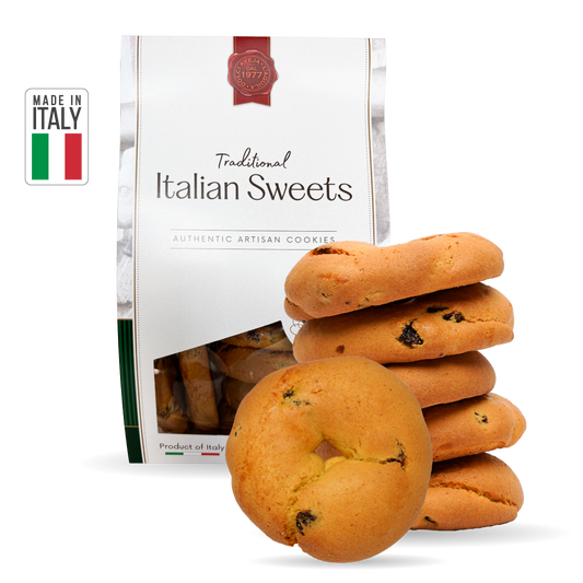 CIAMBELLINE ALL-UVETTA RUSTIC ITALIAN RAISIN COOKIES