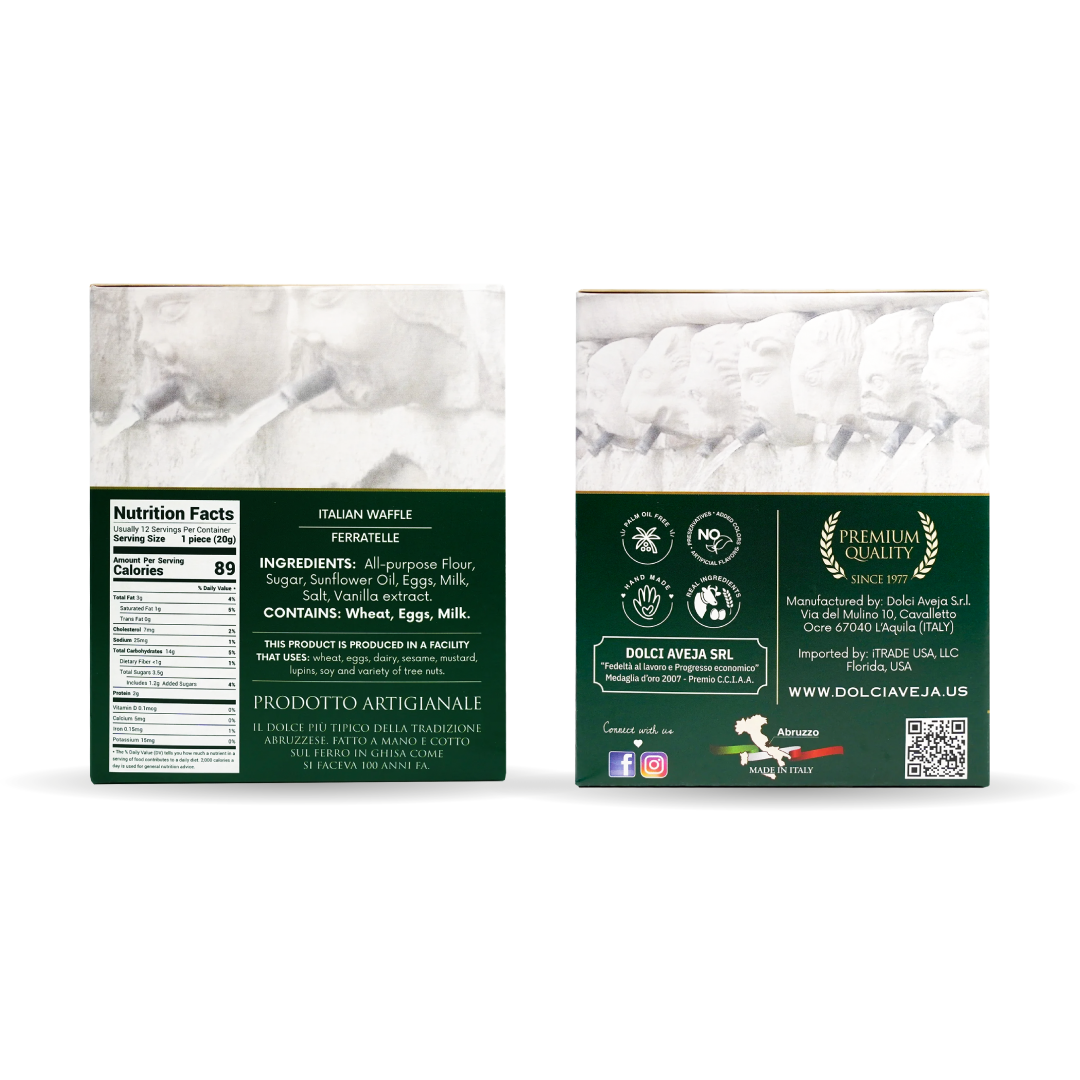 FERRATELLE ITALIAN HANDMADE WAFFLE