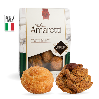 ALMOND & HAZELNUT SOFT AMARETTI COOKIES