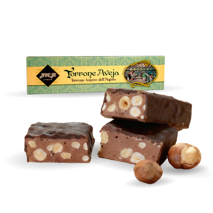 SOFT NOUGAT COVERED IN CHOCOLATE TORRONE CIOCCOLATO
