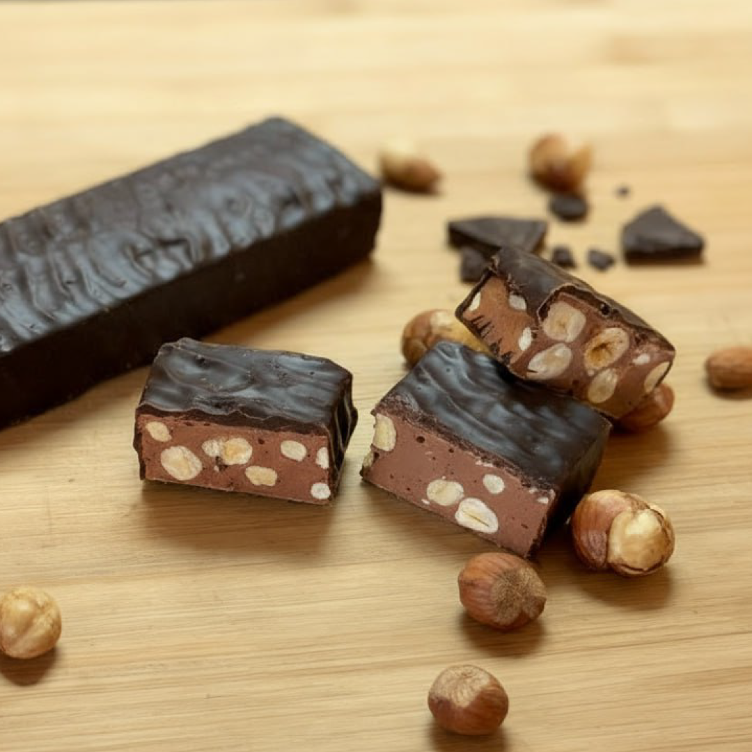 SOFT NOUGAT COVERED IN CHOCOLATE TORRONE CIOCCOLATO