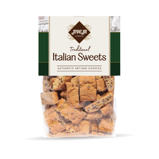 HARD COOKIES WITH CHOCOLATE - ITALIAN TOZZETTI AL CIOCCOLATO