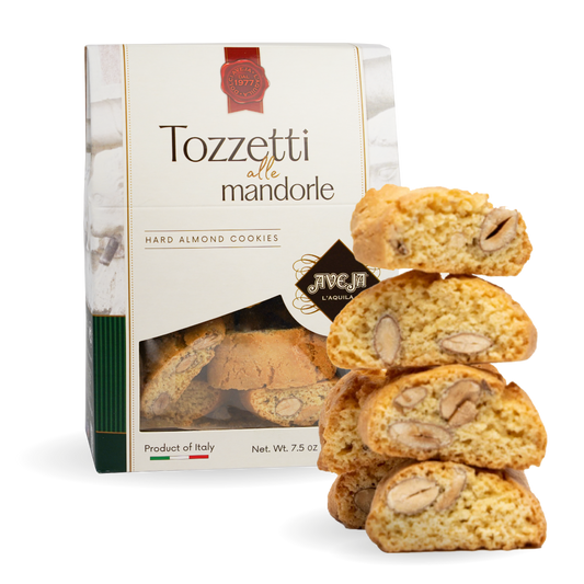 HARD ALMOND COOKIES ITALIAN TOZZETTI ALLE MANDORLE