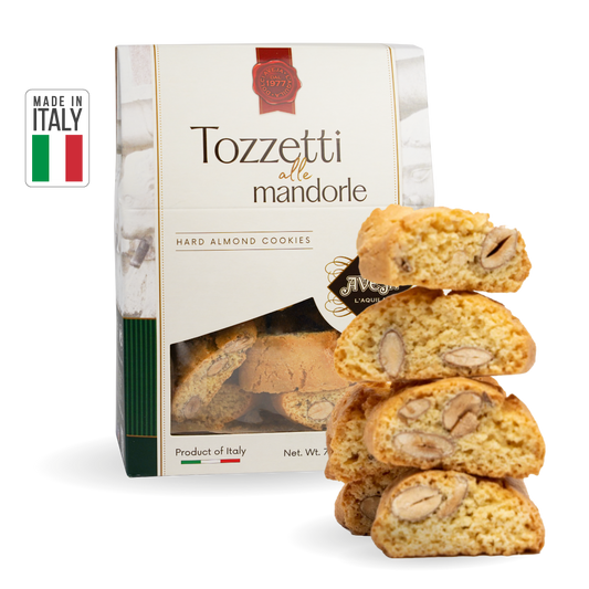 HARD ALMOND COOKIES ITALIAN TOZZETTI ALLE MANDORLE