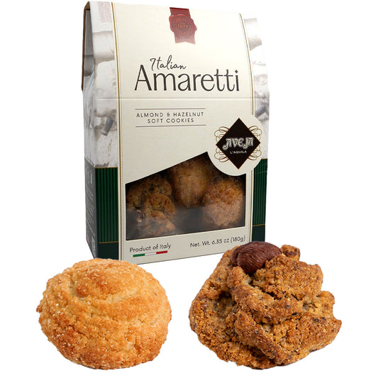 (retail) ALMOND & HAZELNUT SOFT AMARETTI COOKIES